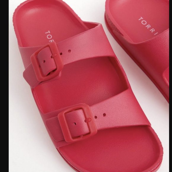 torrid Shoes - Torrid NWT DUAL STRAP SLIDE SANDAL (WW) size 10